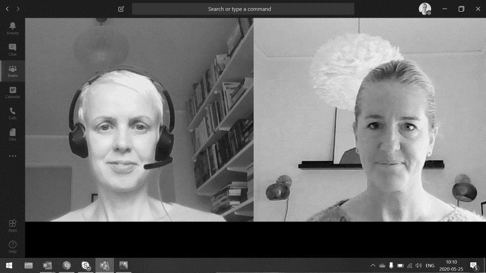 Susanne Rosbecker och Emma Hultén