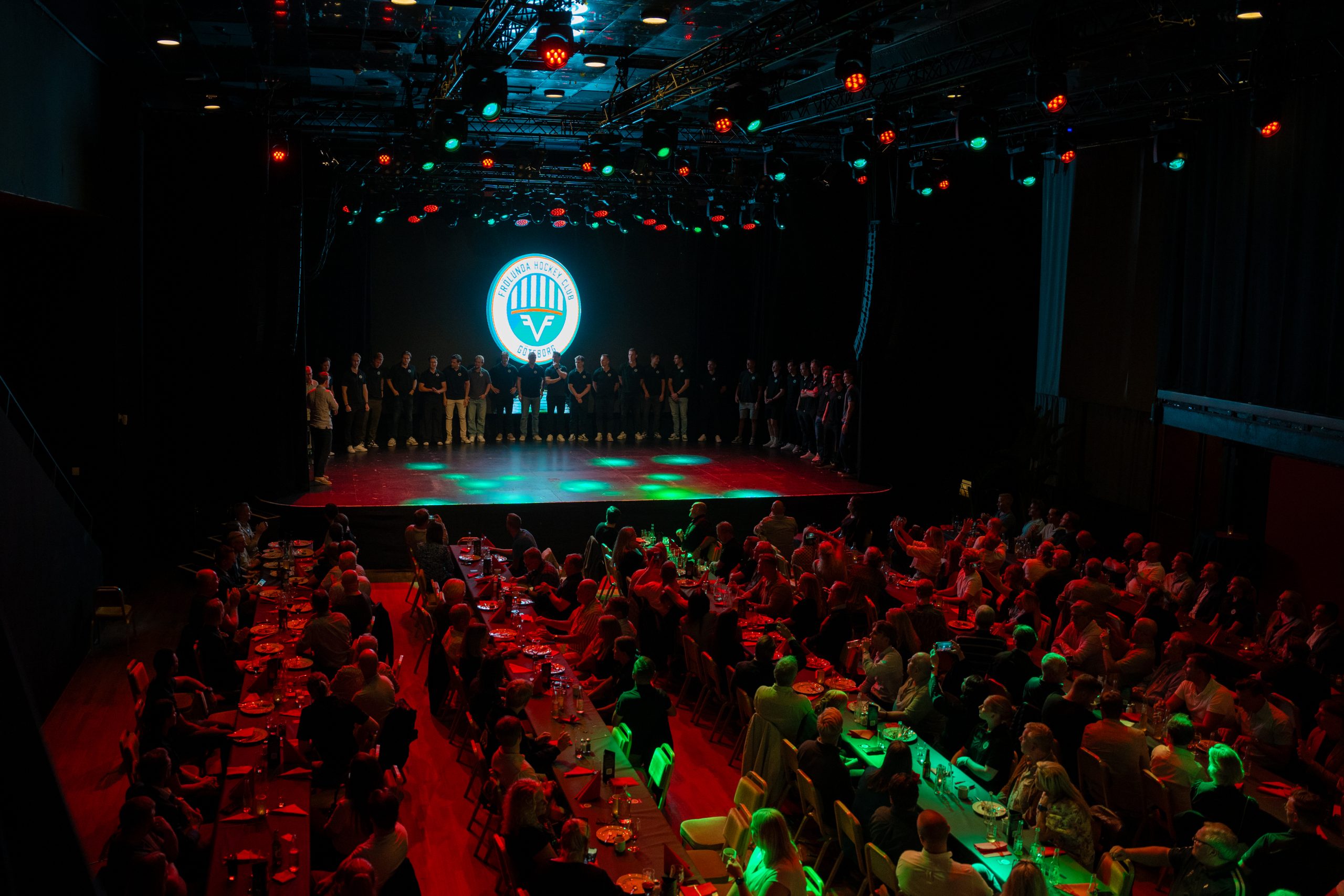 Kickoff med partners till Frölunda Hockey